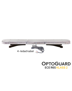 OptoGuard Defender Warning Light LED Bar (1 strobe pattern) ECE R65 class 2
