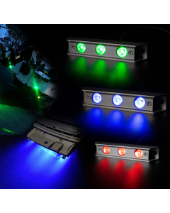 Sublight underwater light with specific color (3 x 3W Edison Opto LED)